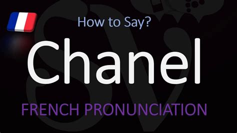 how to say chanel in french|is chanel french brand.